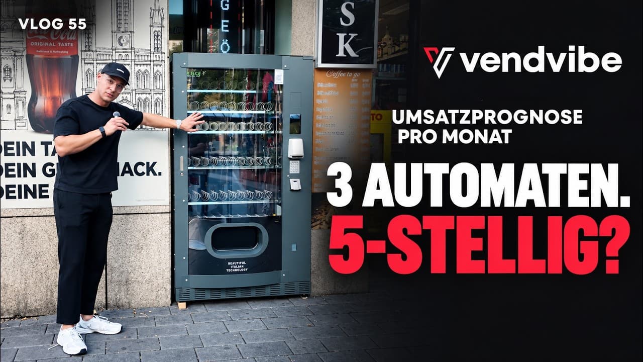 3 Verkaufsautomaten am Hauptbahnhof Wiesbaden | Unsere Prognose ist fünfstellig