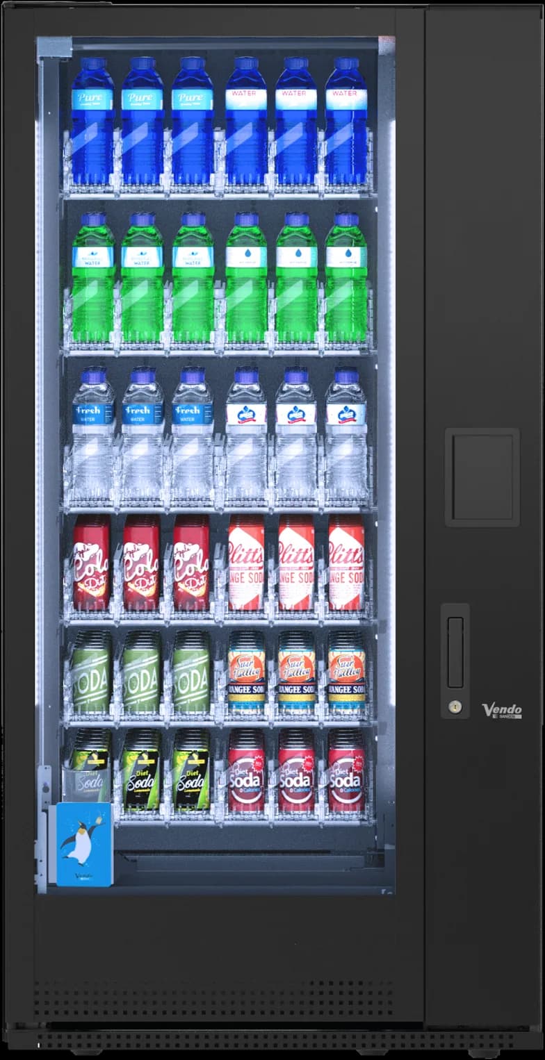 Sanden Vendo G-Drink Standard Slave DS6-B Verkaufsautomat