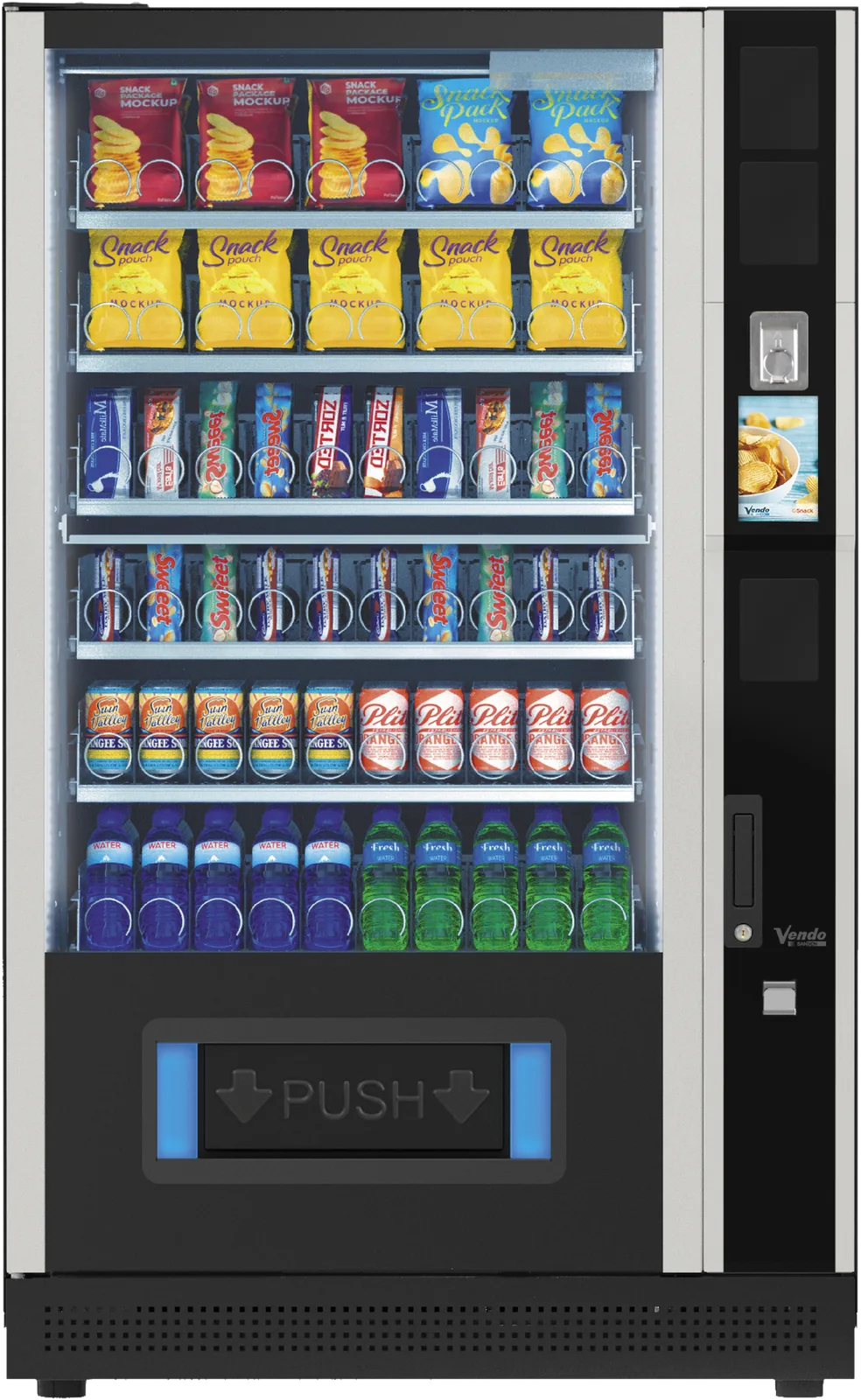 Sanden Vendo G-Snack Design Touch