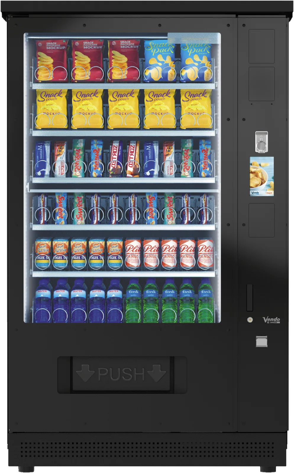 Sanden Vendo G-Snack Outdoor Touch