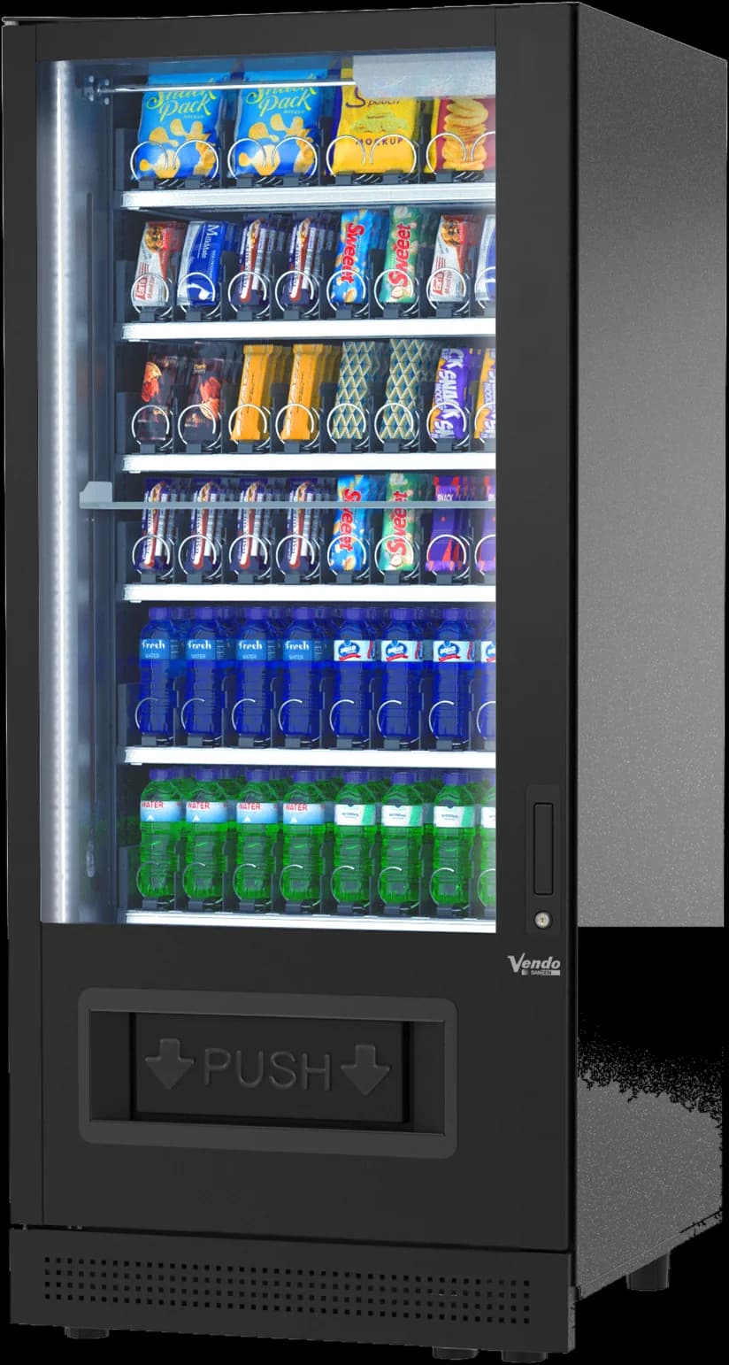 Sanden Vendo G-Snack Standard Slave SS8-B, Seitenansicht