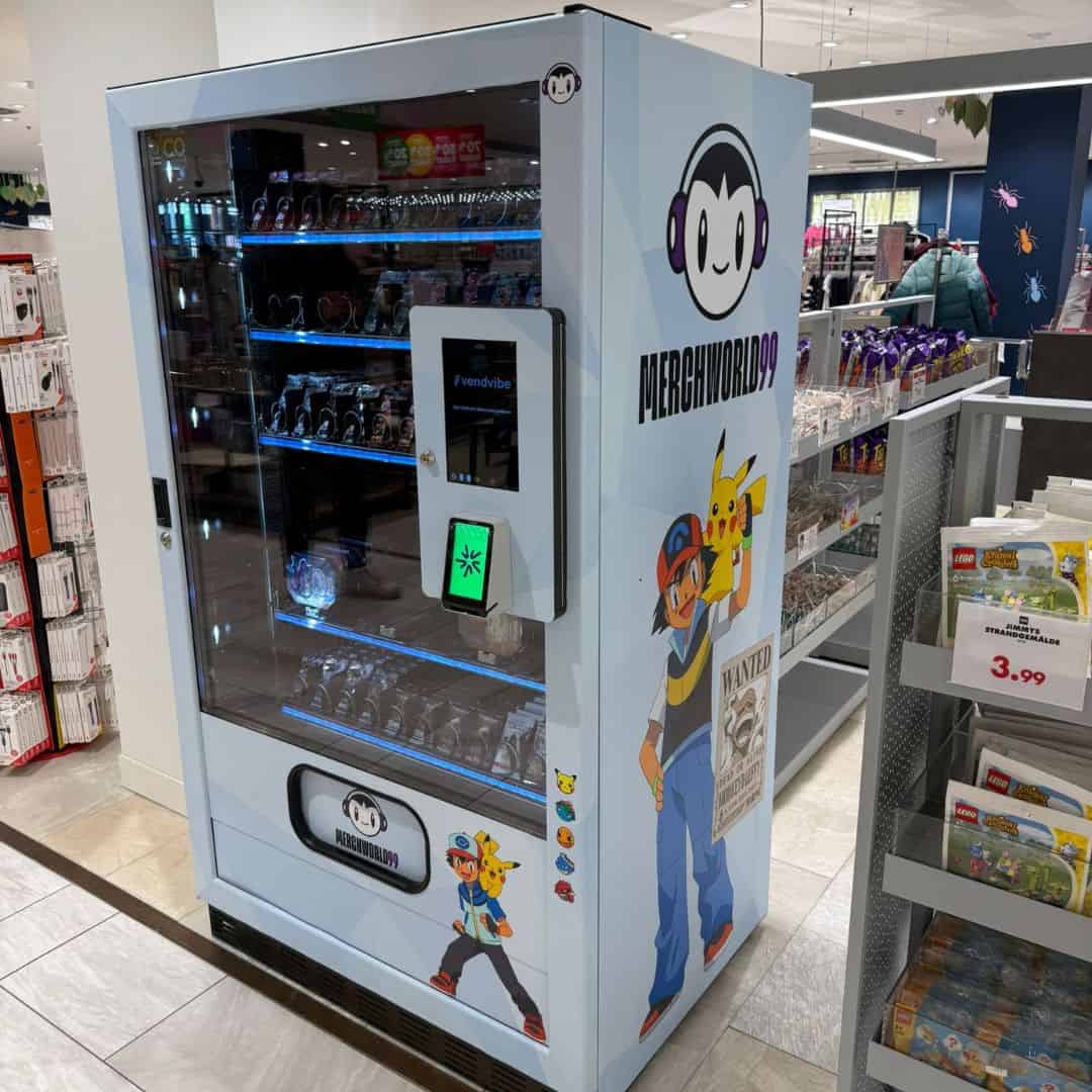 Sammelkarten-Automat von Merchworld99 in der GALERIA Oberhausen