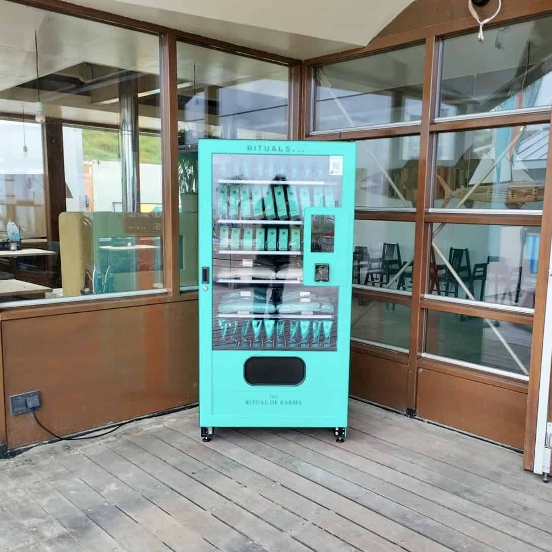 Gebrandeter Verkaufsautomat für Rituals in Noordwijk