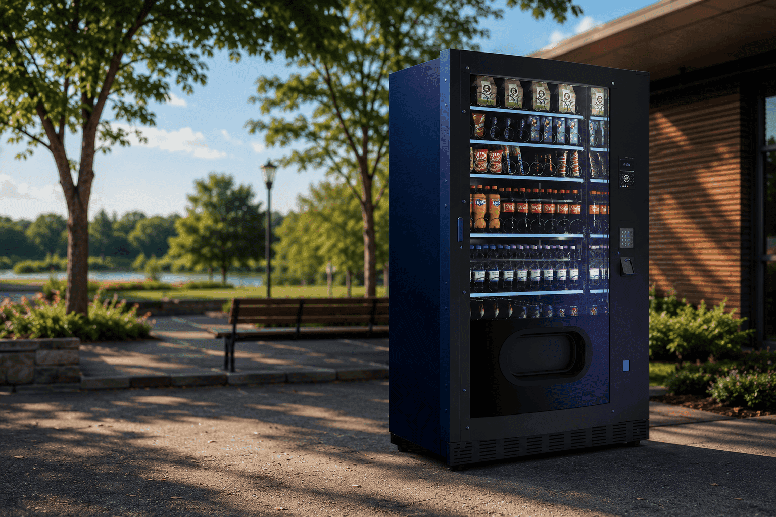 Outdoor-Automat zum Angebotspreis. FAS Skudo sichern.
