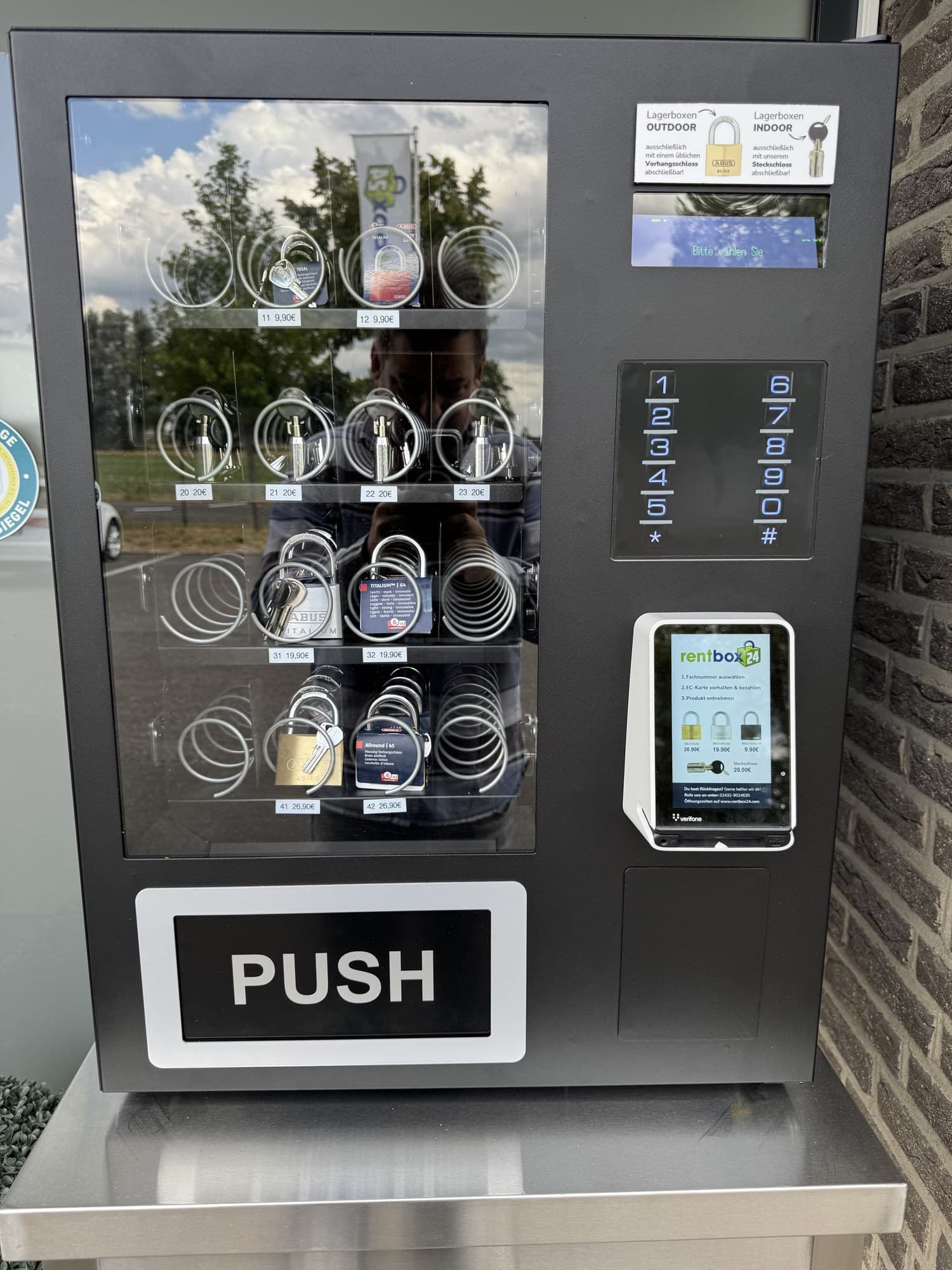 Schlossautomat für rentbox24 Selfstorage