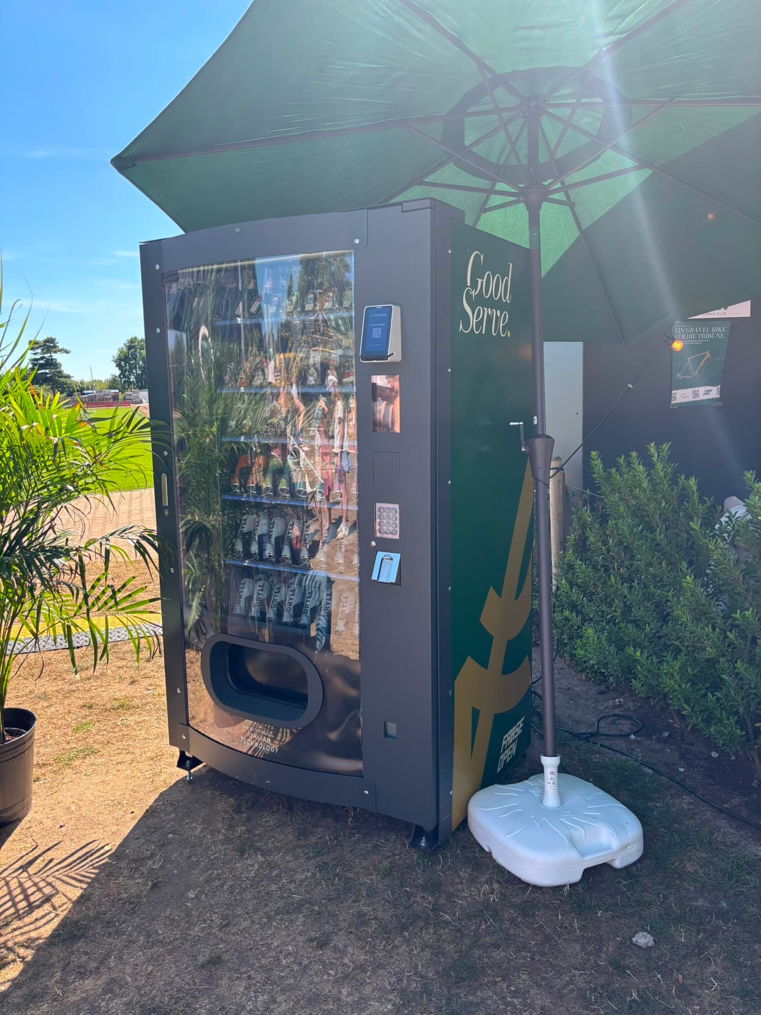 Eventautomat bei den Fabse Open in Bocholt – Eindruck vor Ort