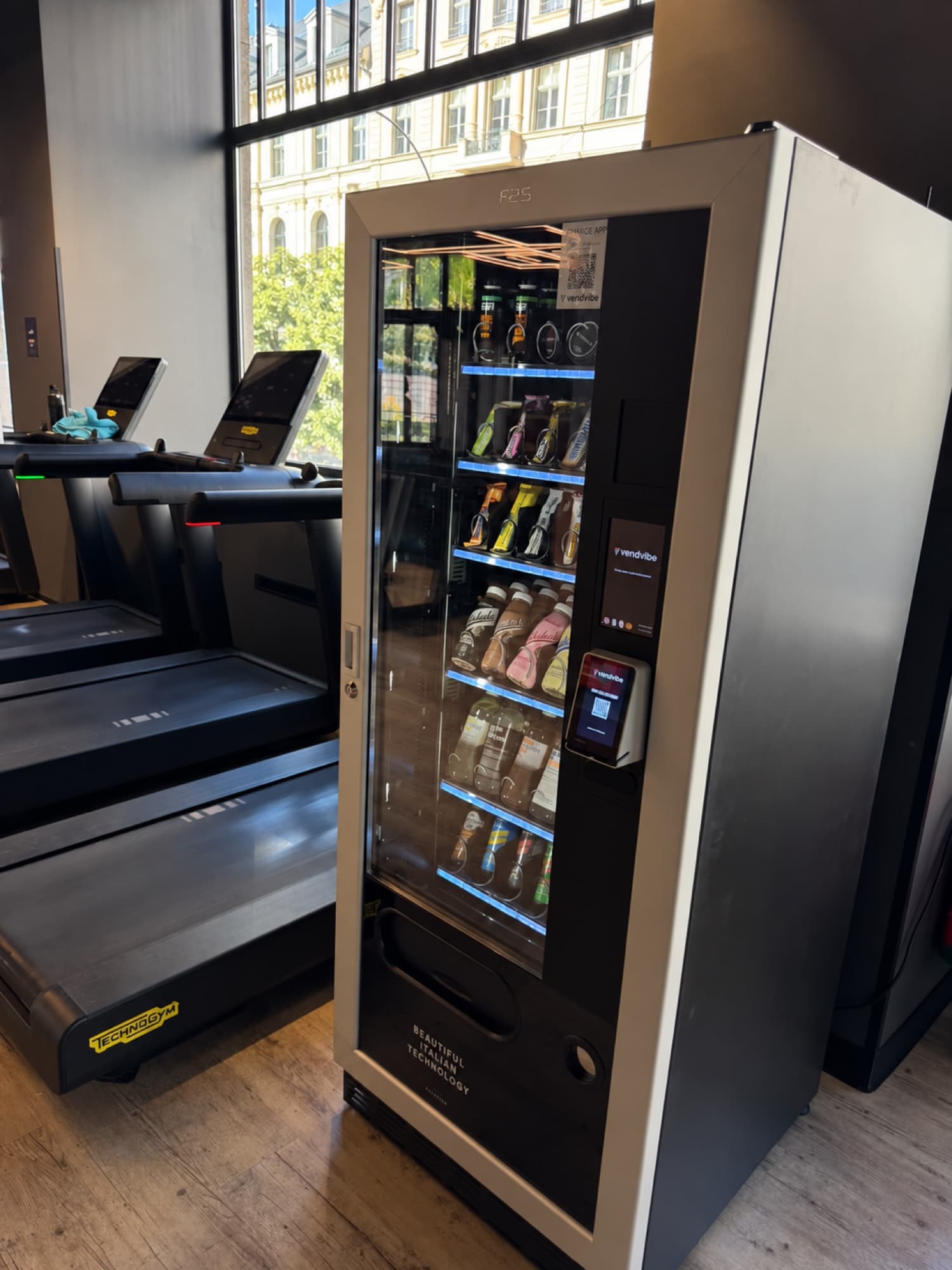 Vendvibe als Betreiber: Shakes und Drinks bei EVO Fitness am Berliner Spittelmarkt